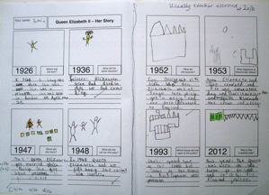 Y2 - QE2 biography work