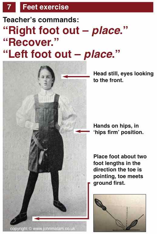 Drill - Foot outward