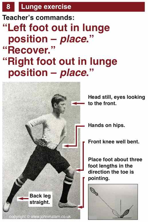 Drill - Lunge outward